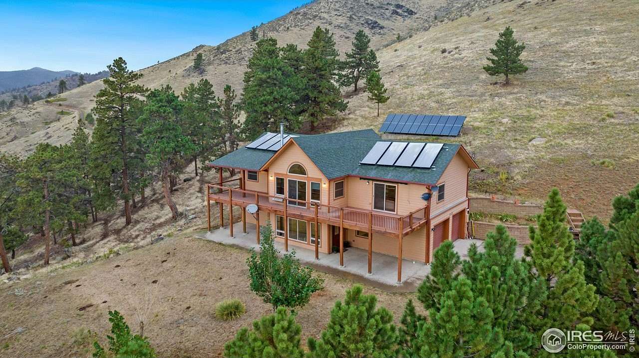 40 Acres of Land with Home for Sale in Loveland, Colorado