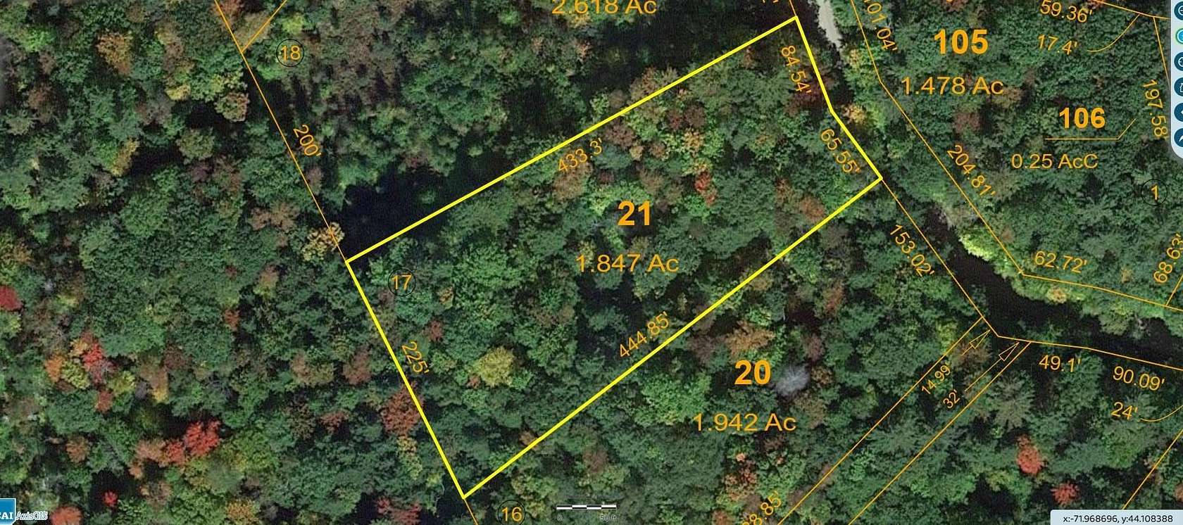 1.84 Acres of Land for Sale in Haverhill, New Hampshire