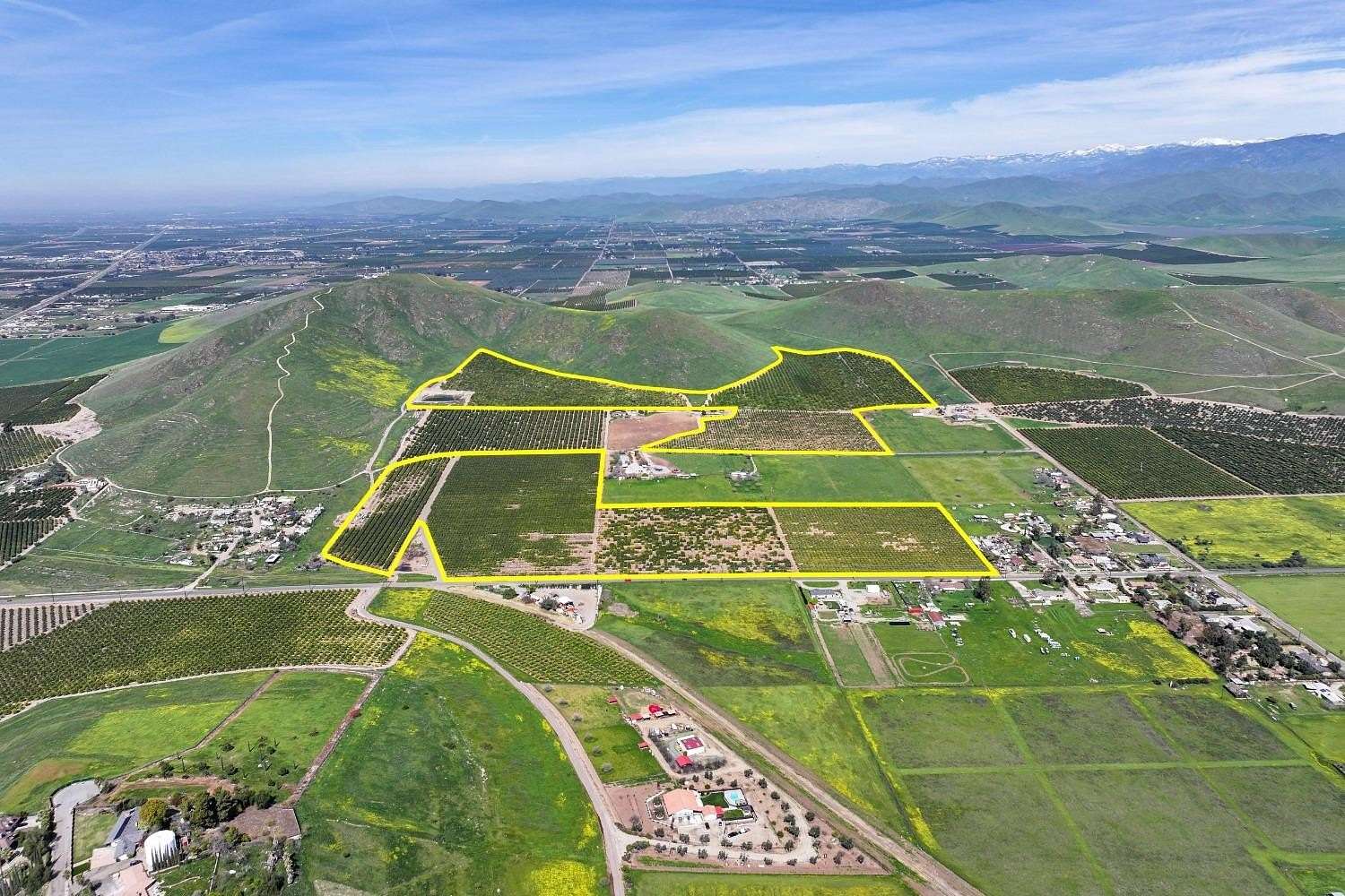 108 Acres of Land for Sale in Porterville, California