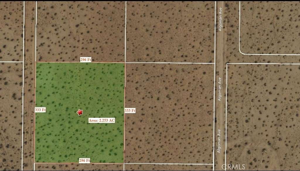 2.25 Acres of Residential Land for Sale in Lucerne Valley, California
