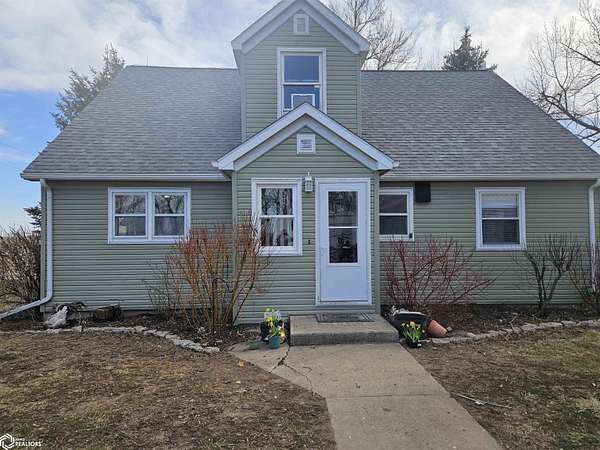 3.65 Acres of Residential Land with Home for Sale in Lohrville, Iowa