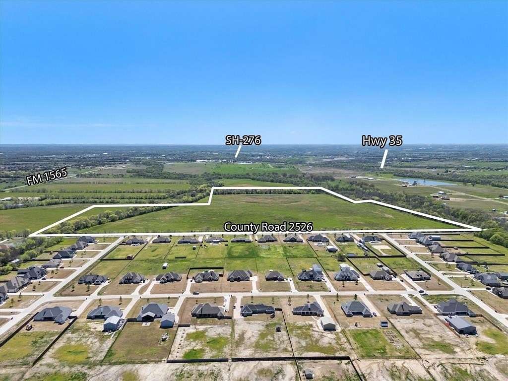 68 Acres of Land for Sale in Royse City, Texas