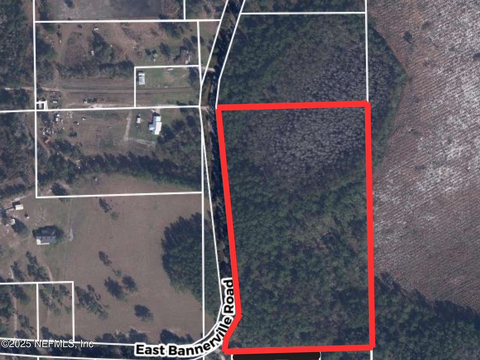 12.5 Acres of Recreational Land for Sale in Palatka, Florida