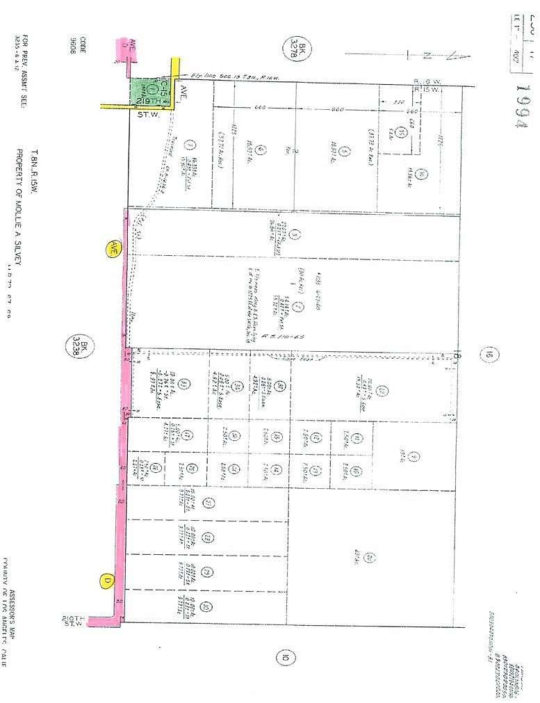 2 Acres of Residential Land for Sale in Lancaster, California