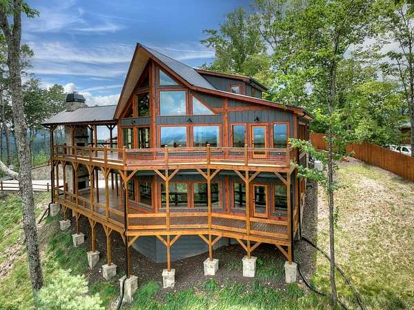 3 Acres of Residential Land with Home for Sale in Blue Ridge, Georgia