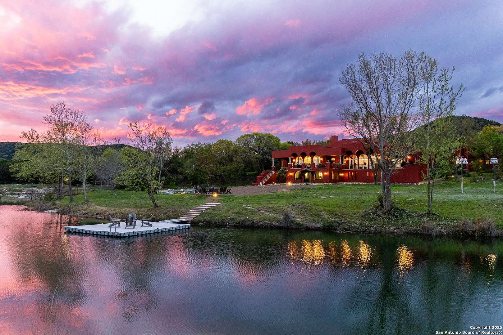 114 Acres of Land with Home for Sale in Pipe Creek, Texas