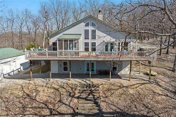 14.2 Acres of Land with Home for Sale in Eureka Springs, Arkansas