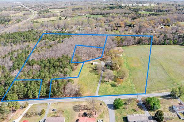 18 Acres of Land with Home for Sale in Lincolnton, North Carolina