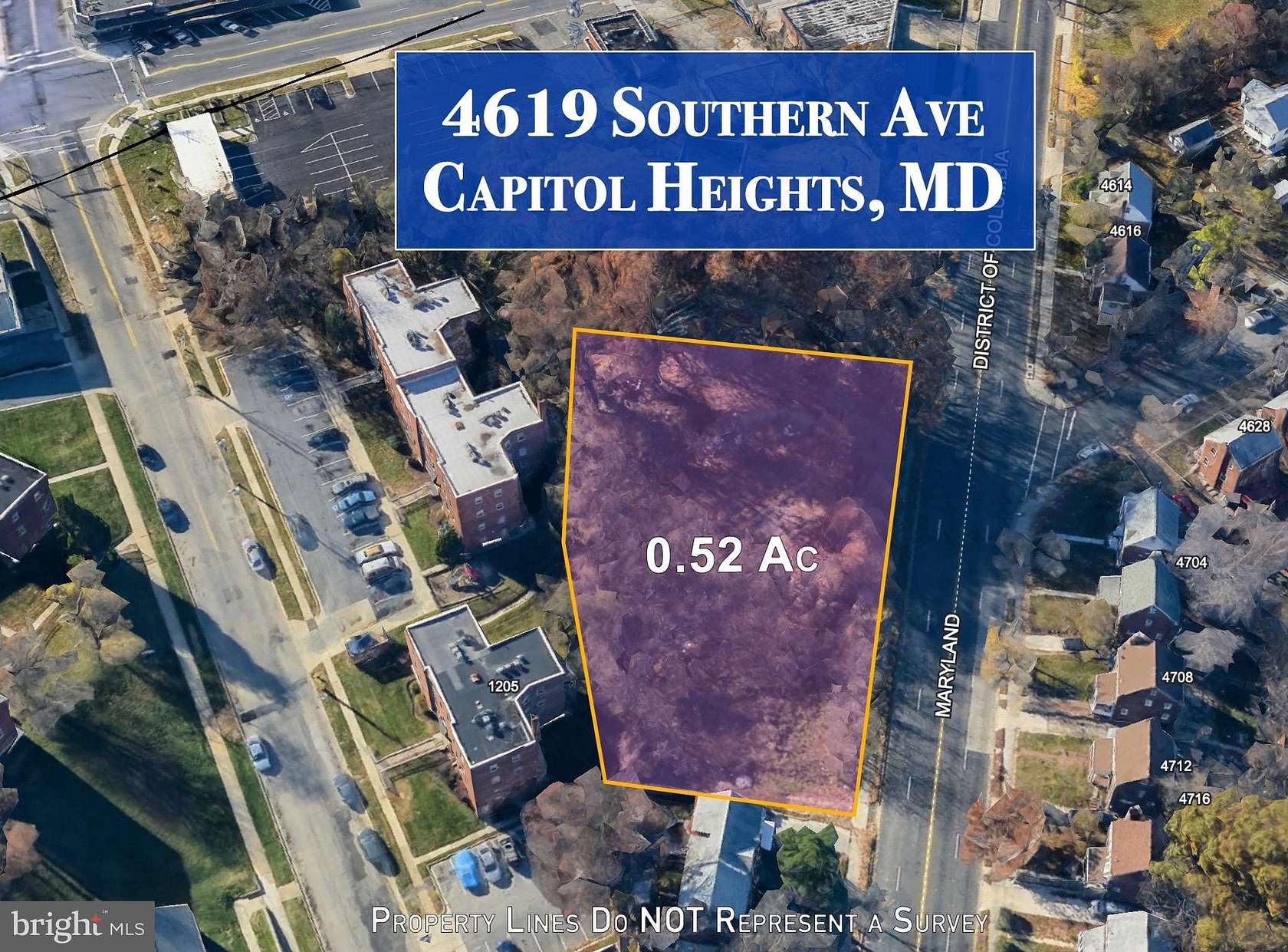 0.52 Acres of Mixed-Use Land for Sale in Capitol Heights, Maryland