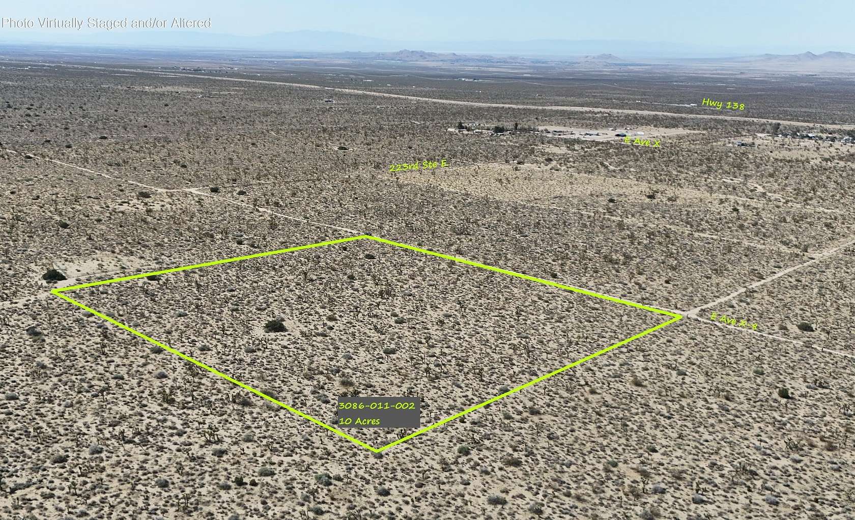 10.1 Acres of Land for Sale in Llano, California
