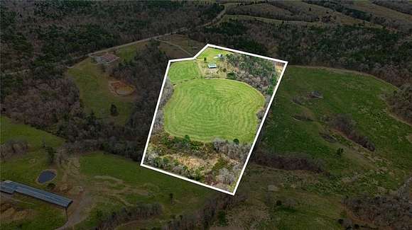 18.8 Acres of Recreational Land with Home for Sale in Huntsville, Arkansas