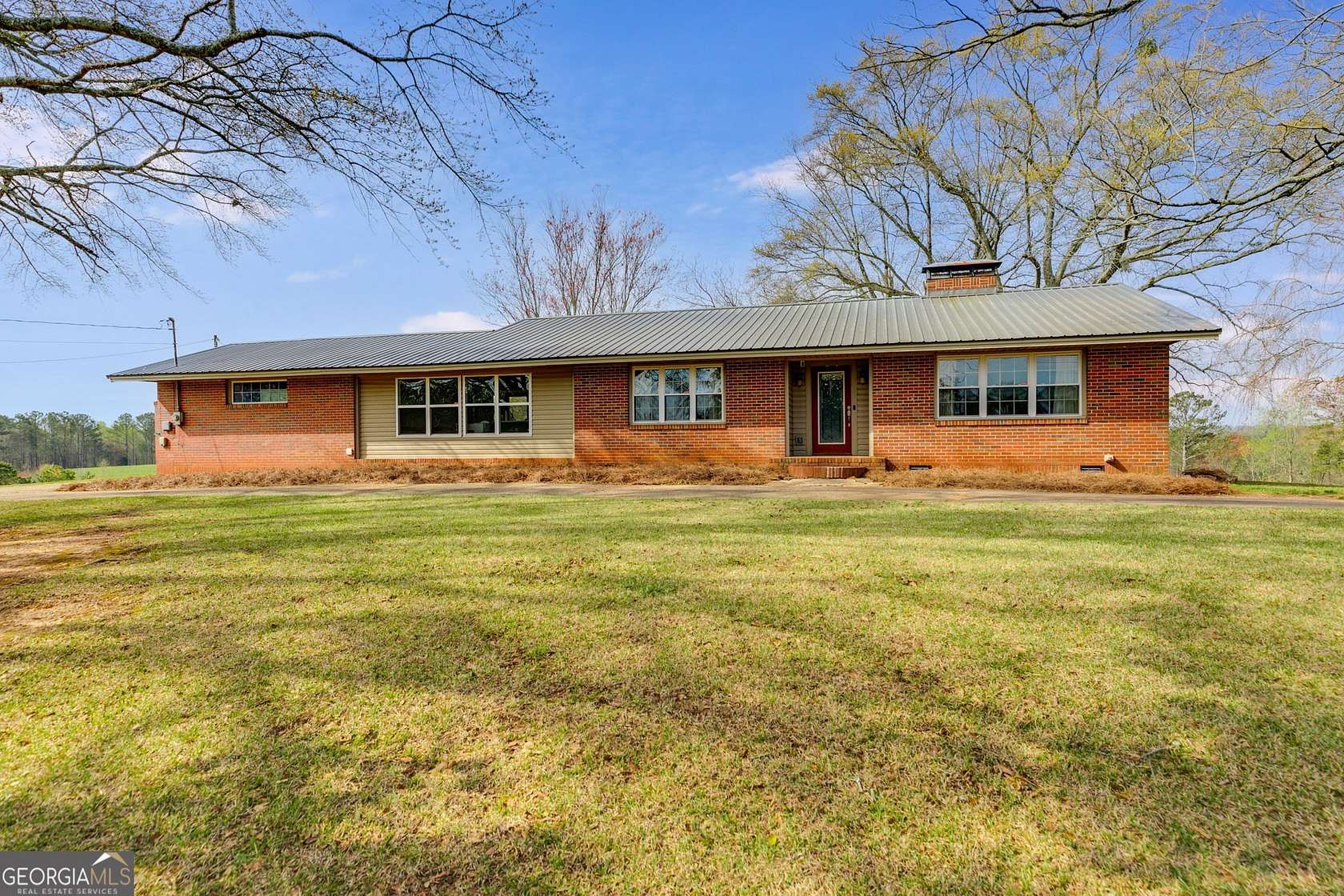 14 Acres of Land with Home for Sale in Franklin, Georgia