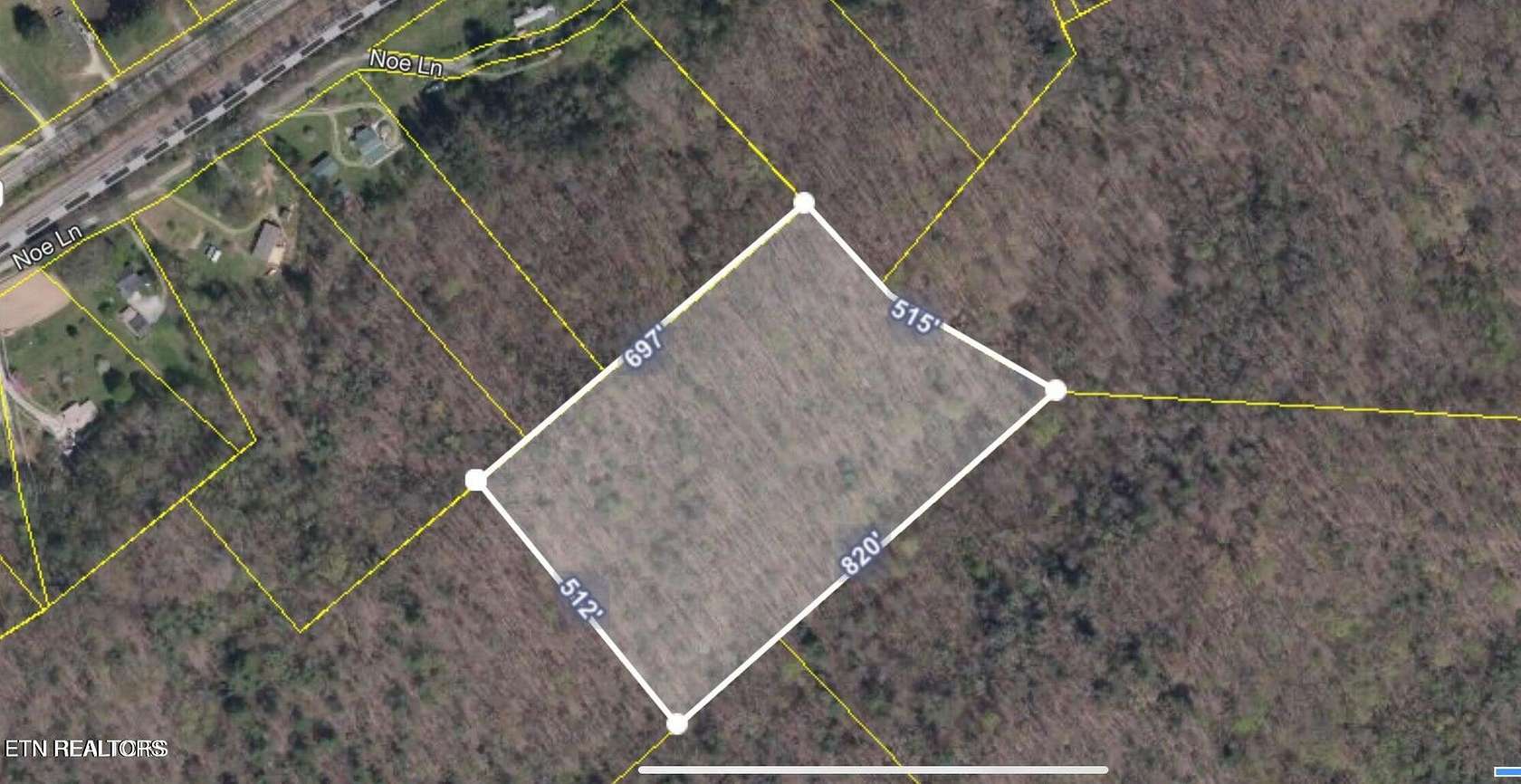 8.6 Acres of Residential Land for Sale in Harriman, Tennessee