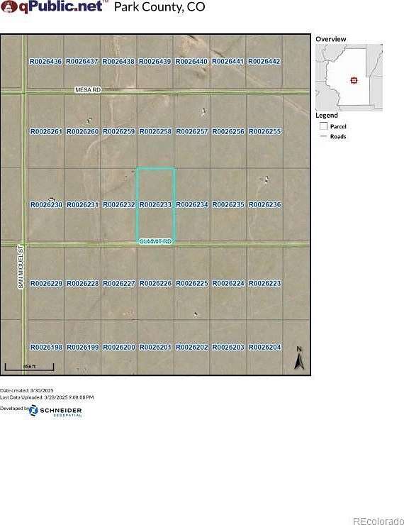 5 Acres of Residential Land for Sale in Hartsel, Colorado