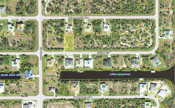 0.23 Acres of Residential Land for Sale in Port Charlotte, Florida