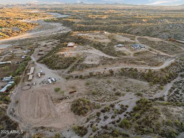 4.7 Acres of Residential Land with Home for Sale in Wickenburg, Arizona