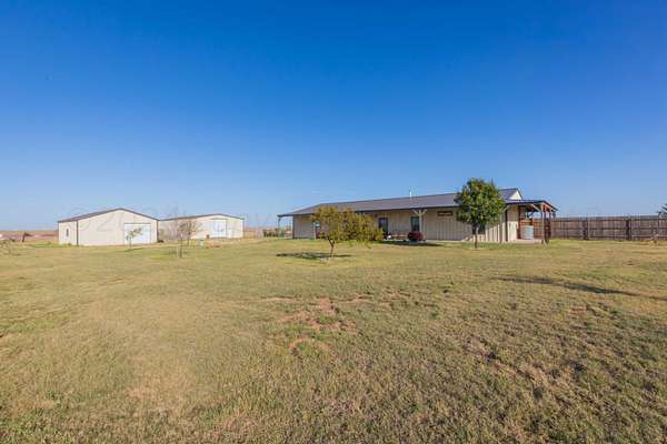 40 Acres of Agricultural Land with Home for Sale in Happy, Texas