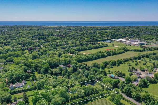 1.7 Acres of Land with Home for Sale in East Hampton, New York