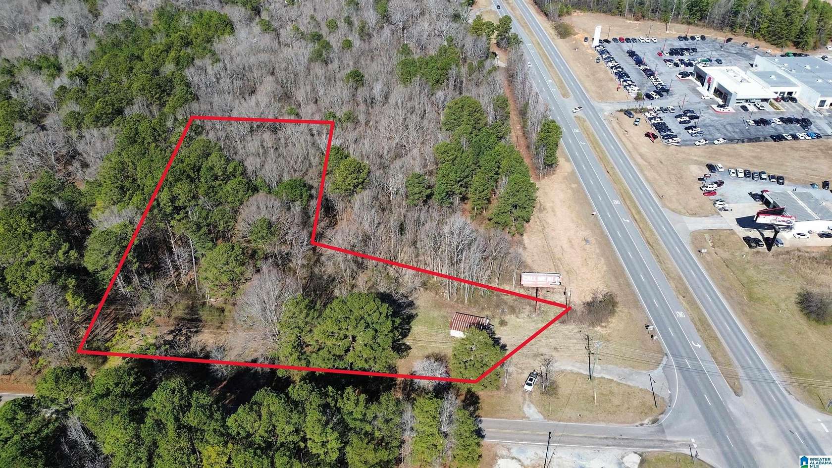 1.6 Acres of Commercial Land for Sale in Sylacauga, Alabama