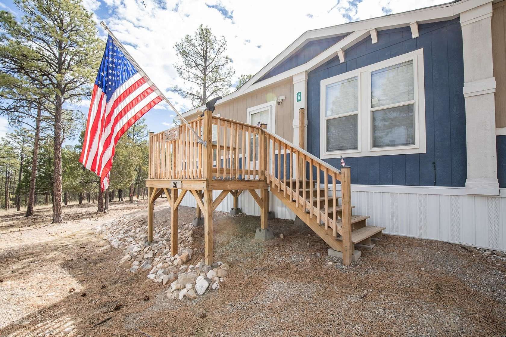 1.57 Acres of Land with Home for Sale in Timberon, New Mexico