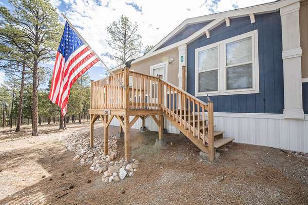 1.57 Acres of Land with Home for Sale in Timberon, New Mexico