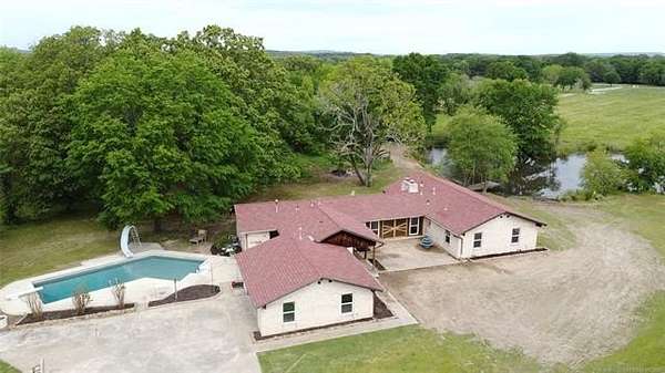 1.89 Acres of Residential Land with Home for Sale in Stigler, Oklahoma