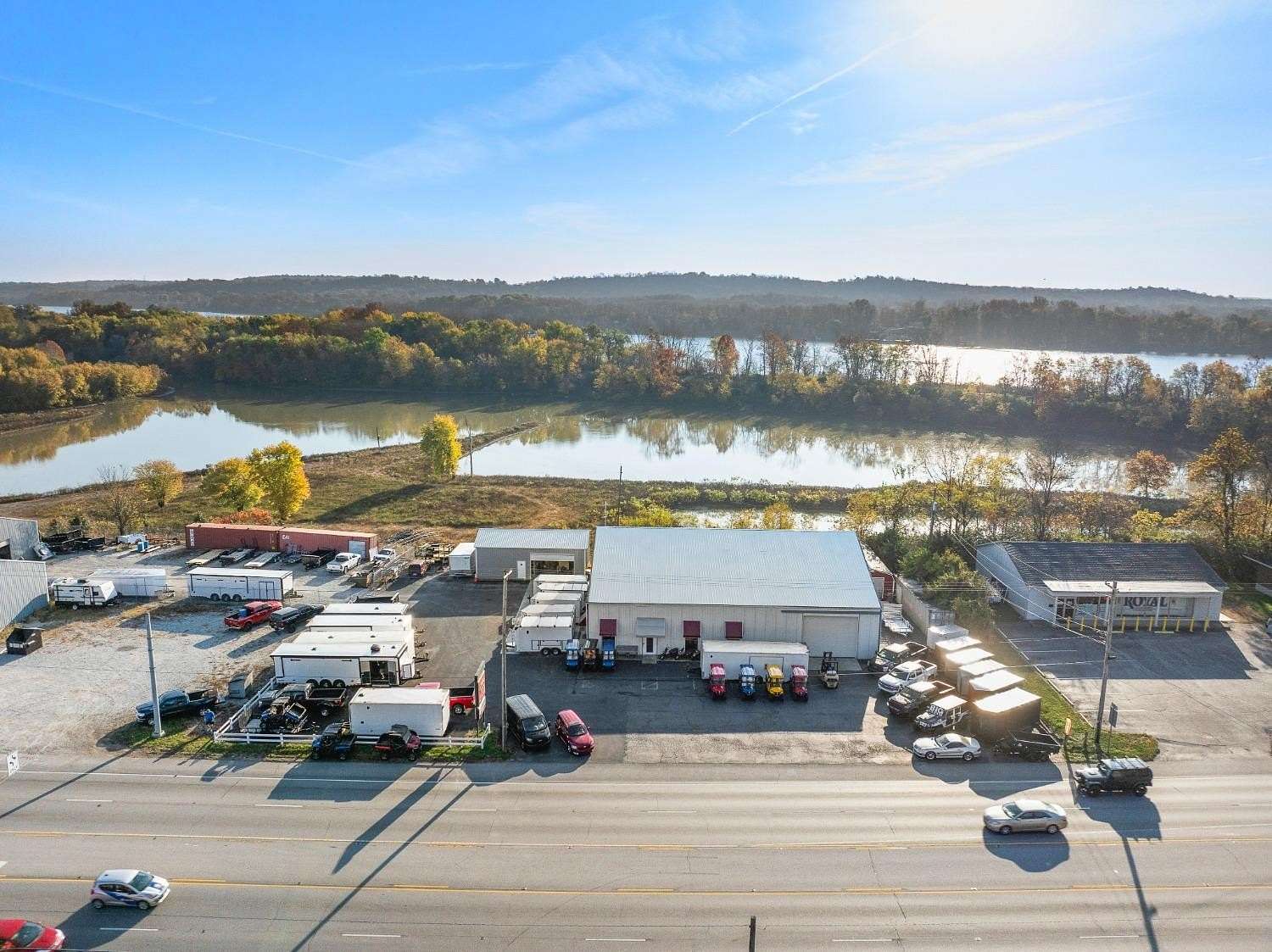 1.69 Acres of Commercial Land for Sale in Aurora, Indiana