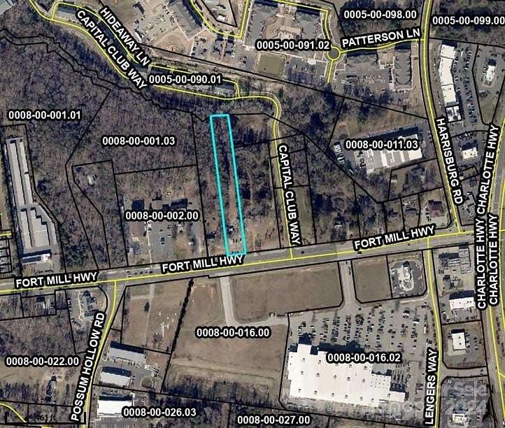1.8 Acres of Commercial Land for Sale in Fort Mill, South Carolina