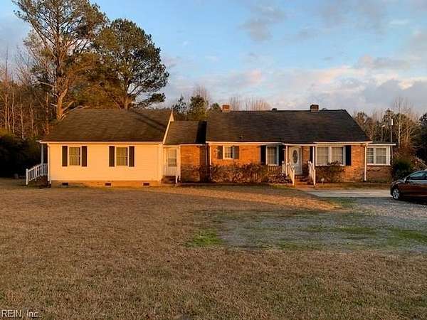 1.75 Acres of Land with Home for Sale in Franklin, Virginia