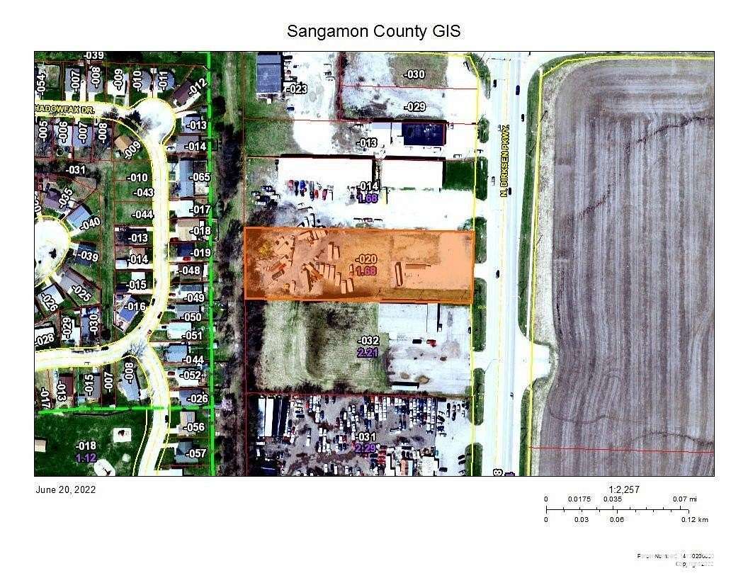 1.68 Acres of Commercial Land for Sale in Springfield, Illinois