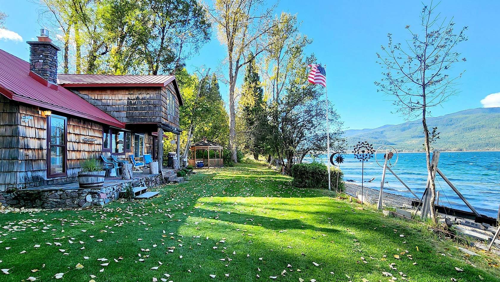 1.55 Acres of Residential Land with Home for Sale in Bigfork, Montana