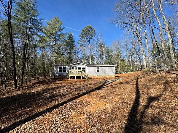 1.5 Acres of Residential Land with Home for Sale in Blairsville, Georgia