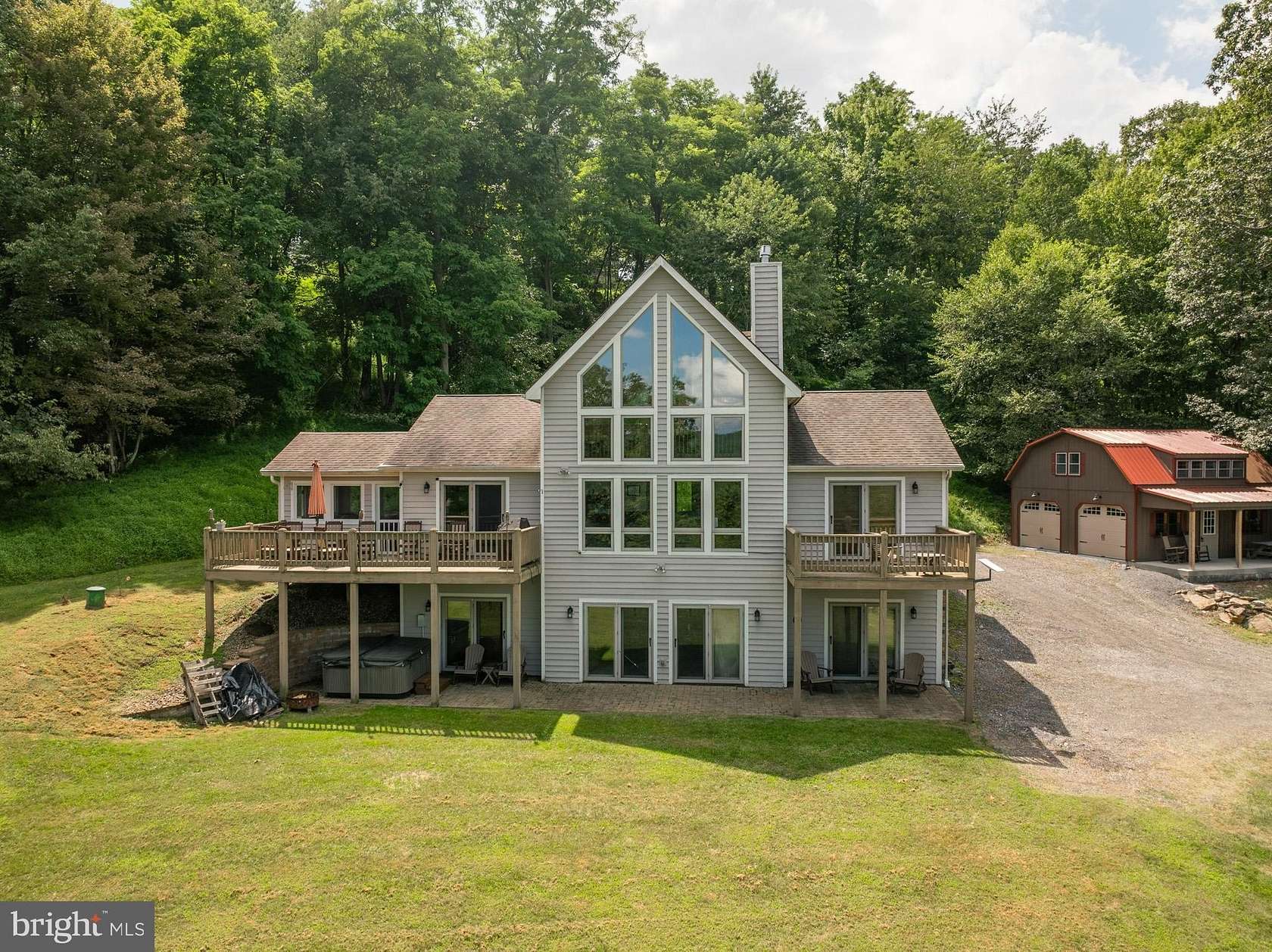 1.5 Acres of Land with Home for Sale in Oakland, Maryland