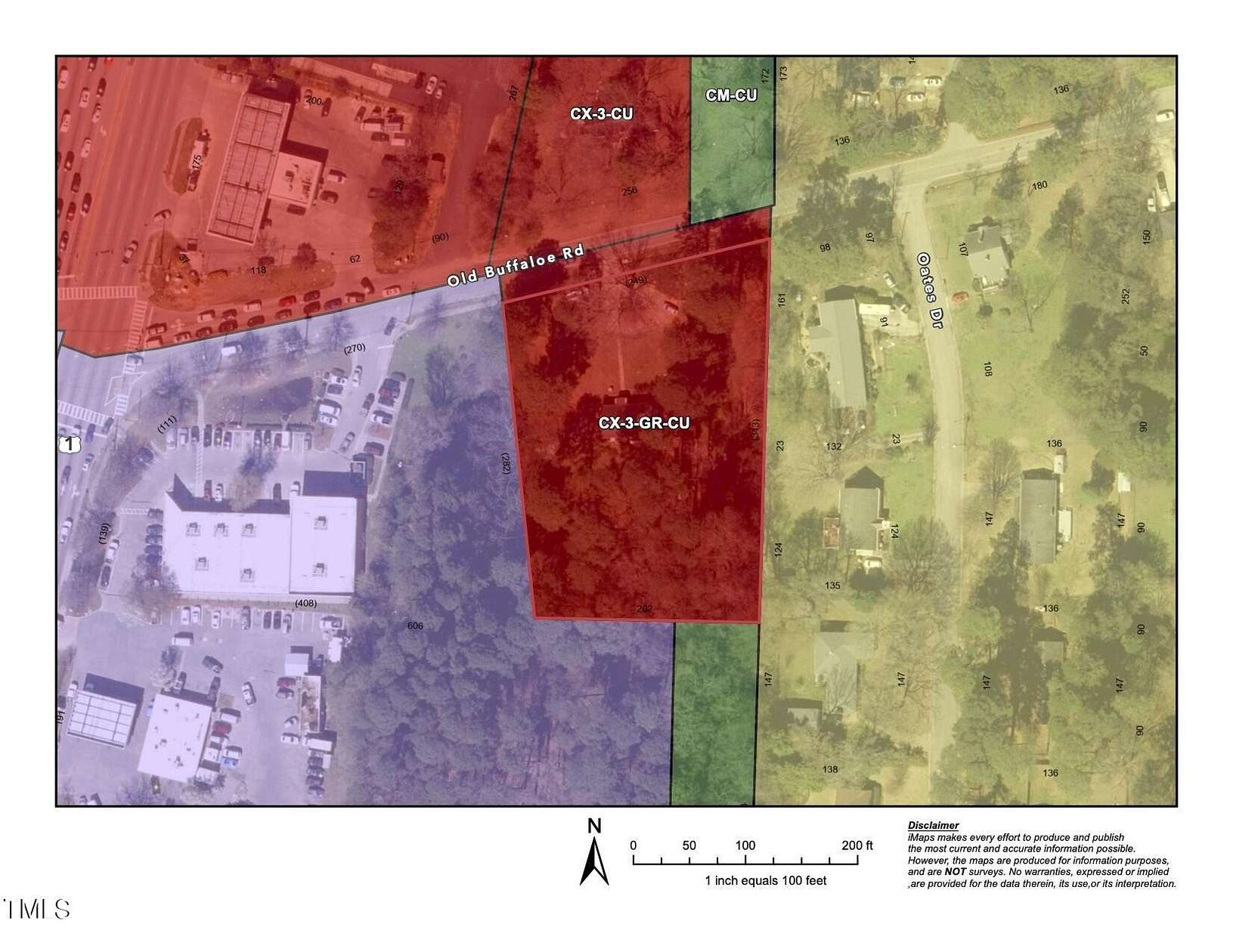 1.6 Acres of Commercial Land for Sale in Raleigh, North Carolina