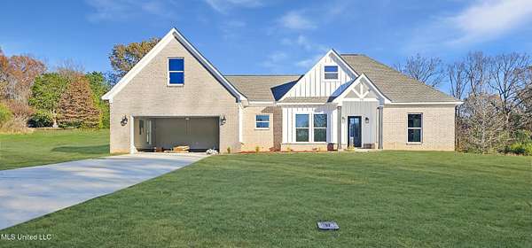 1.5 Acres of Residential Land with Home for Sale in Byhalia, Mississippi