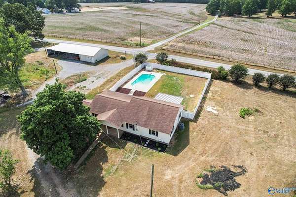 9.37 Acres of Residential Land with Home for Sale in Athens, Alabama