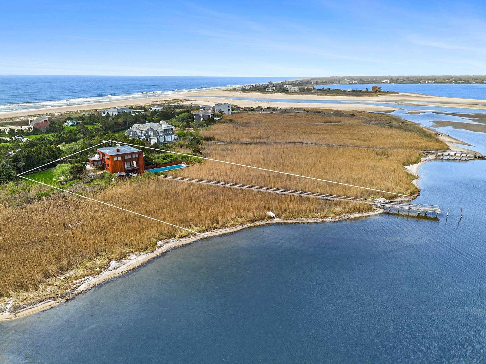 1.7 Acres of Land with Home for Sale in Bridgehampton, New York