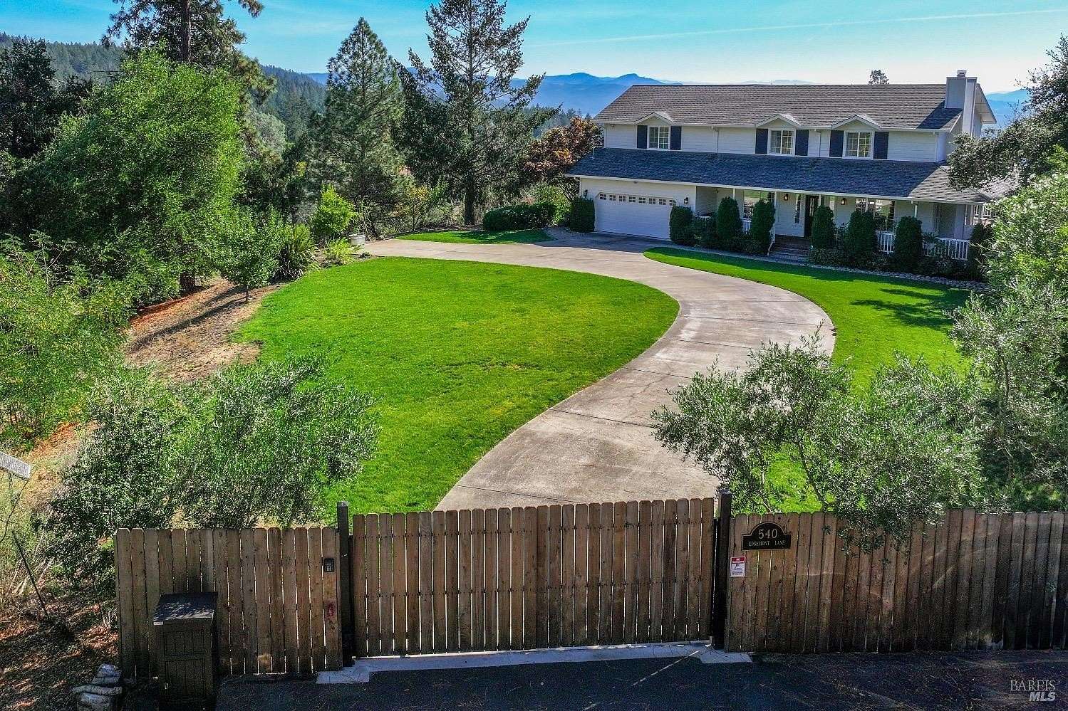 1.87 Acres of Land with Home for Sale in Angwin, California