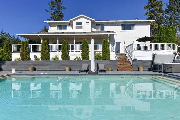 1.87 Acres of Land with Home for Sale in Angwin, California