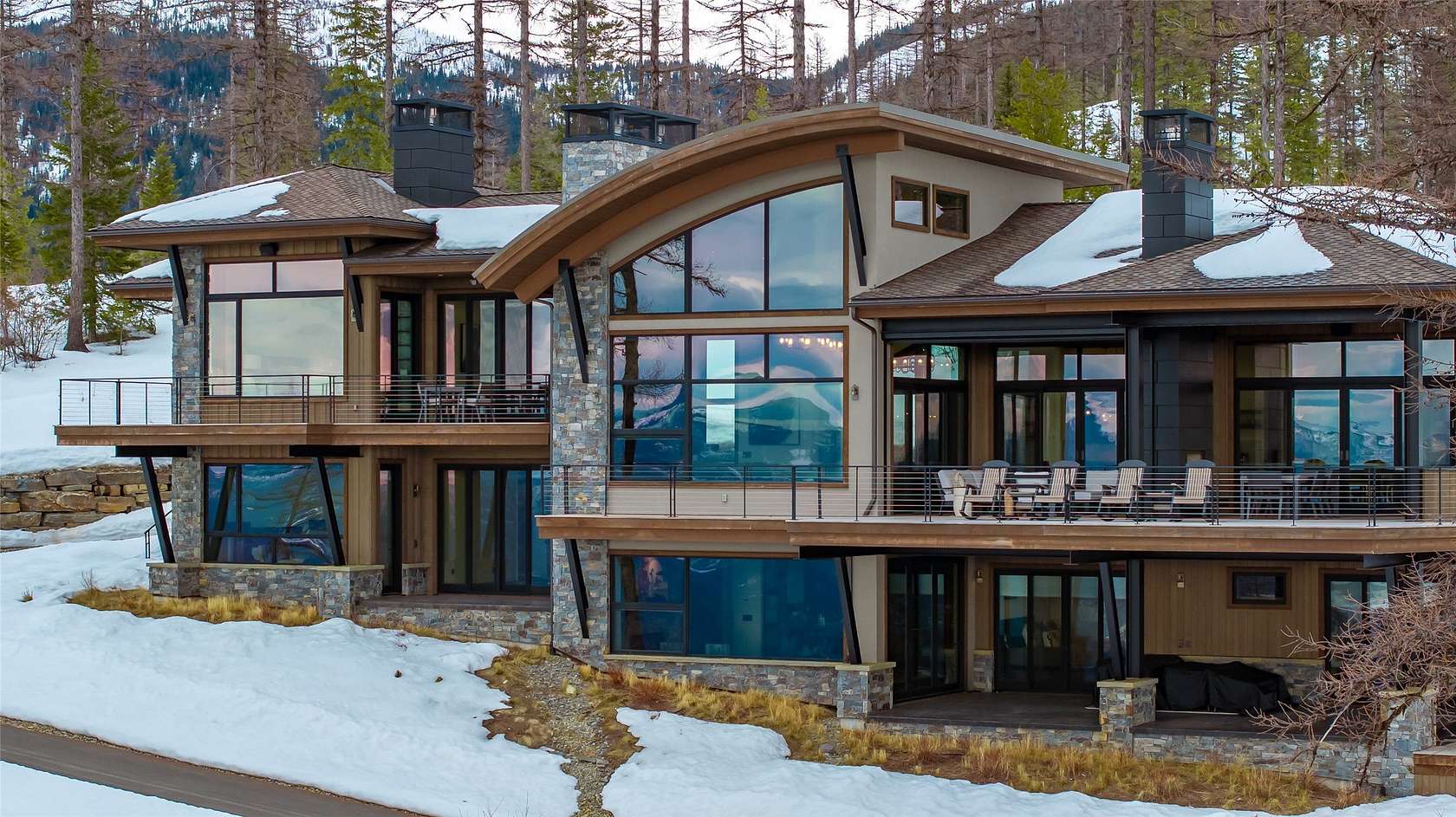 1.59 Acres of Residential Land with Home for Sale in Whitefish, Montana