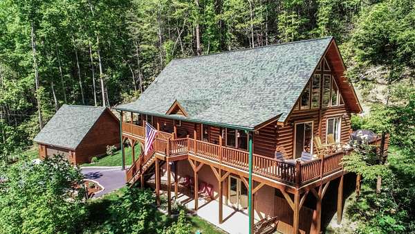 2.73 Acres of Land with Home for Sale in Cosby, Tennessee