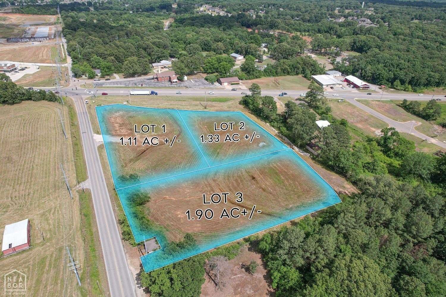 1.33 Acres of Commercial Land for Sale in Jonesboro, Arkansas