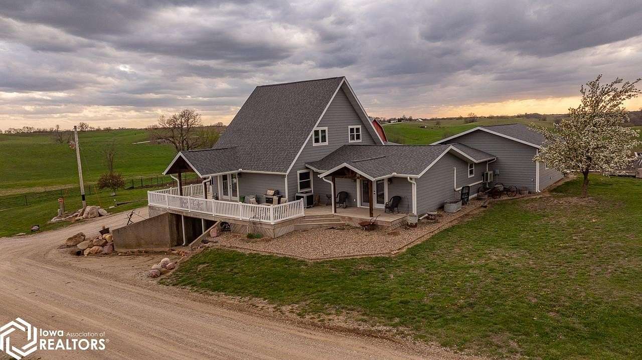 6 Acres of Residential Land with Home for Sale in Clio, Iowa