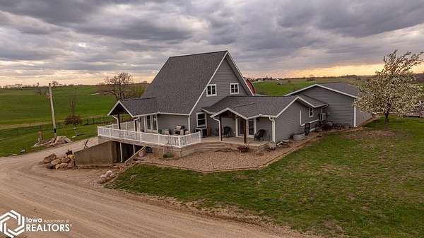 6 Acres of Residential Land with Home for Sale in Clio, Iowa