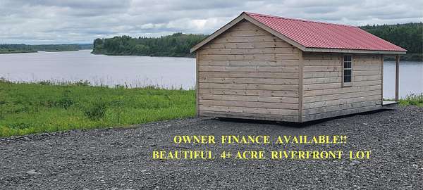 4.6 Acres of Residential Land with Home for Sale in Van Buren, Maine