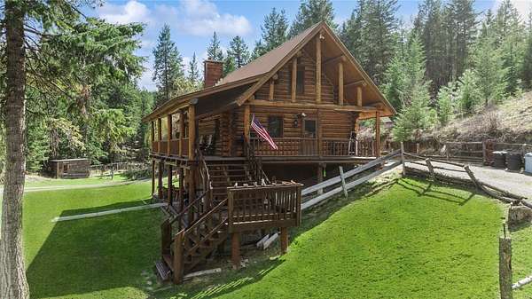 30.4 Acres of Recreational Land with Home for Sale in Rexford, Montana