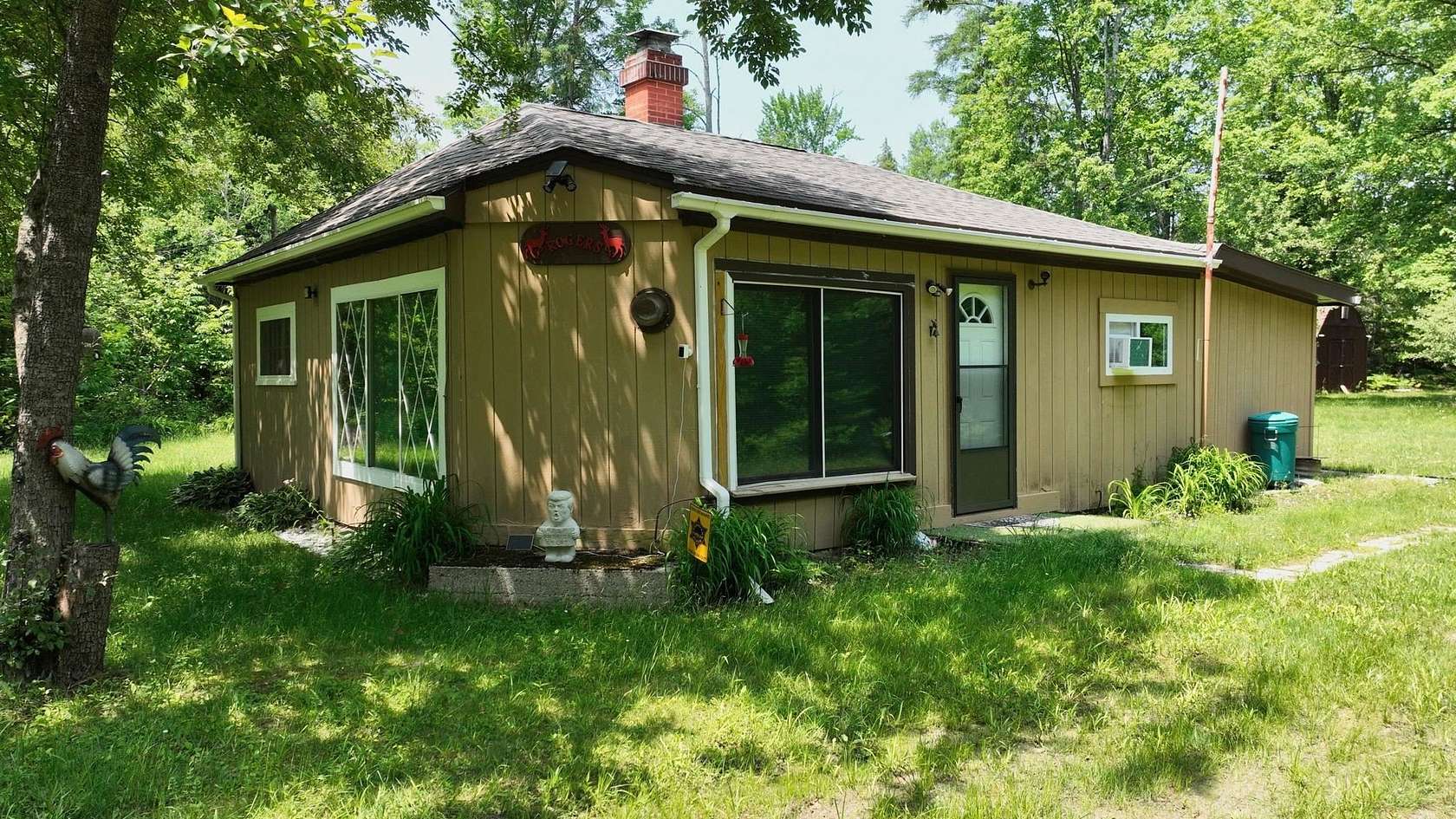 100 Acres of Recreational Land with Home for Sale in Alger, Michigan