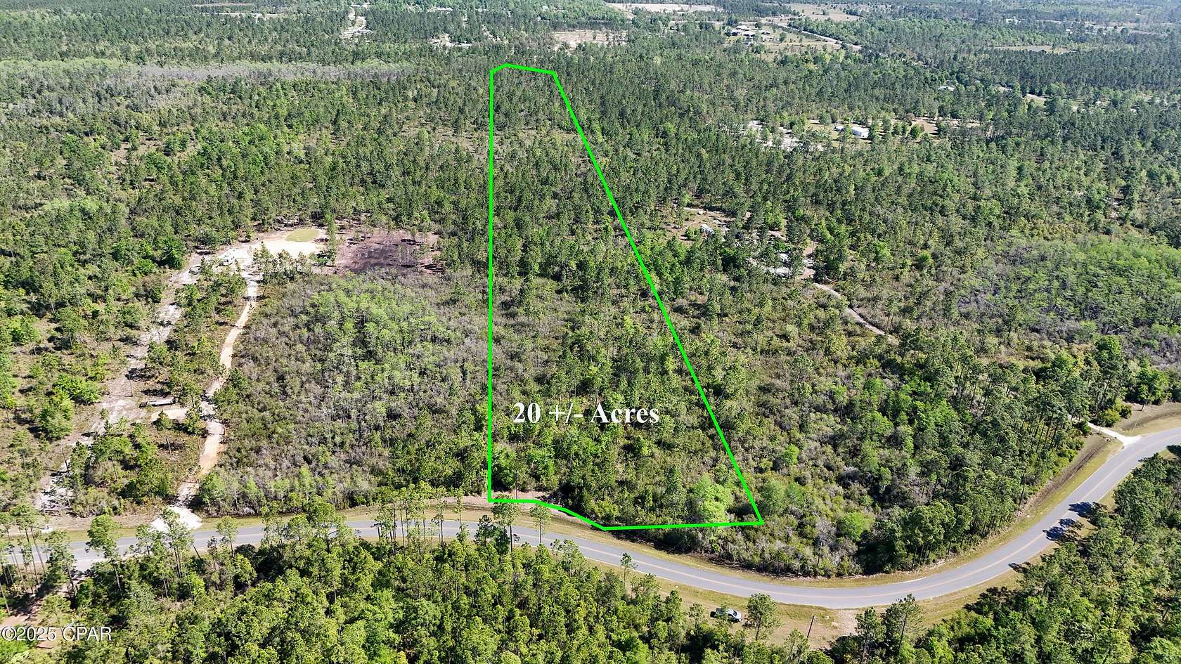 20 Acres of Recreational Land for Sale in Altha, Florida