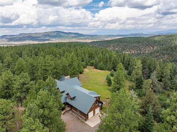 52.8 Acres of Recreational Land with Home for Sale in Pagosa Springs, Colorado