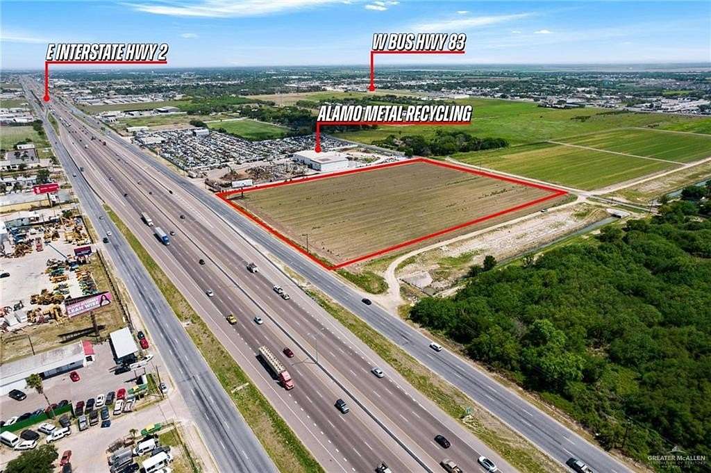 9.23 Acres of Commercial Land for Sale in Alamo, Texas
